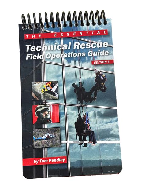 Technical Rescue Field Operations Guide Book Cmc Pro