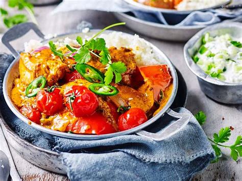 Puten Curry Mit Neuer Reis Spezies Rezept LECKER