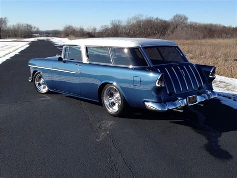 1955 Chevrolet Nomad Custom Wagon Vintage Classic Car