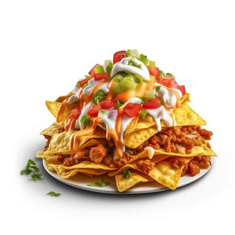 Spicy Nachos Image Premium Ai Generated Image