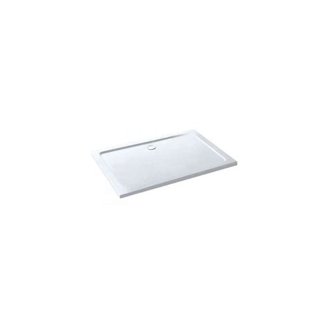 Eastbrook Volente 1200x760 ABS Stone Resin Tray White 158 058