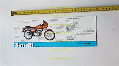 Depliant Benelli C Sport Depliant Brochure Moto Originale