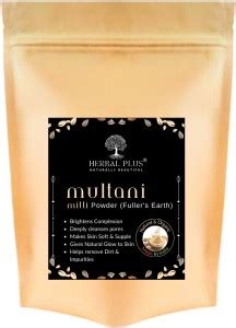 Herbal Plus Multani Mitti Powder Fuller S Earth Powder Organic