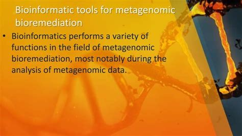 Metagenomics Bioremediation Ppt