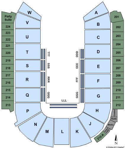 Budweiser Events Center Tickets And Budweiser Events Center Seating