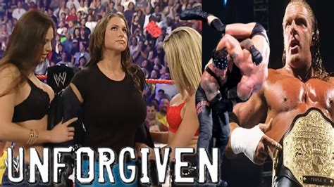 Wwe Unforgiven Review Youtube