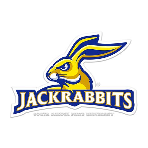 South Dakota State Jackrabbits - Jackrabbits SDSU Single Layer Dimensi - College Wall Art