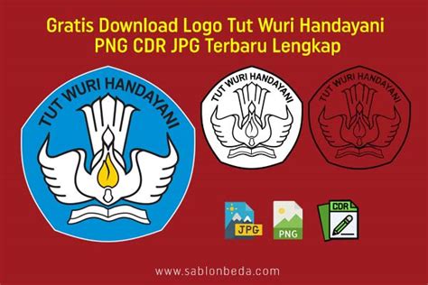 logo tut wuri handayani png cdr jpg  sd smp sma