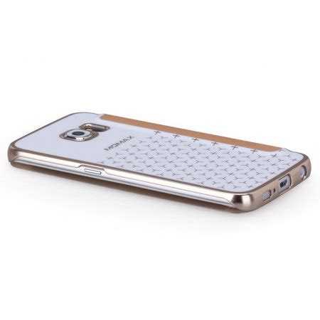 Momax Haute Couture Samsung Galaxy S6 Edge Clear View Cover Gold Reviews