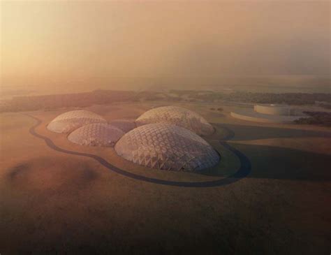 The Mars Science City By Bjarke Ingels Group Old News Club