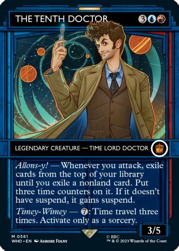 Magic: The Gathering gives us a first look at Doctor Who