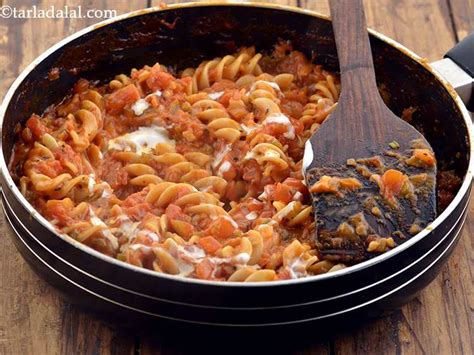 Red Sauce Pasta Recipe Pasta In Red Sauce Indian Style Red Sauce Pasta