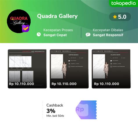 Quadra Gallery Produk Resmi Terlengkap Tokopedia