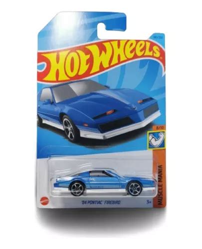 Hot Wheels 84 Pontiac Firebird Hw Muscle Mania Lote J 2023