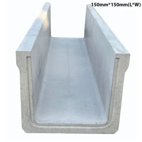 150mm Concrete Precast U Shape Drain At Rs 7250 Meter Precast U Drain