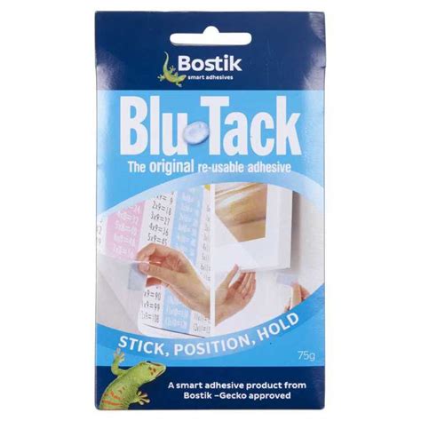 Officemax Bostik Blu Tack Colour Clear