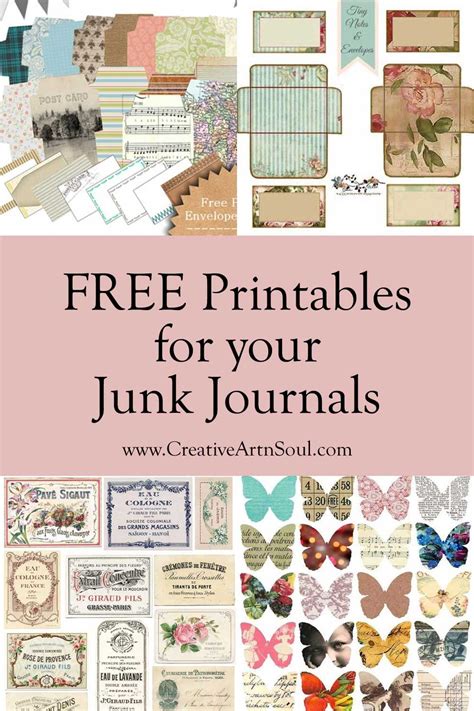 40 Free Vintage Junk Journal Printables Artofit