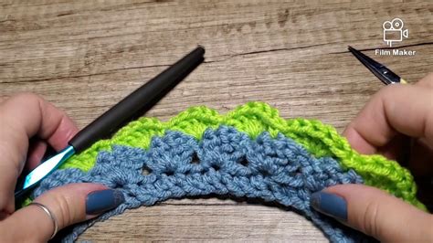 How To Crochet The Shell Stitch Youtube