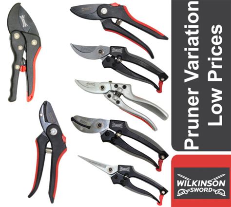 Wilkinson Sword Razorcut Pro Straight Bypass Pruner 1111160W Secateur