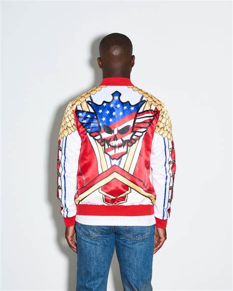 Cody Rhodes White Satin Entrance Jacket – Chalk Line Apparel