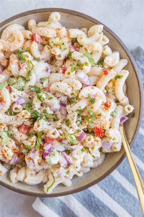 Mayo Free Macaroni Salad The Roasted Root