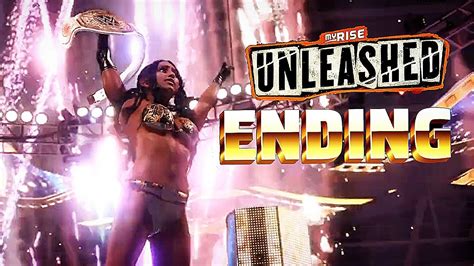 WWE 2K24 Myrise Unleashed Ending YouTube