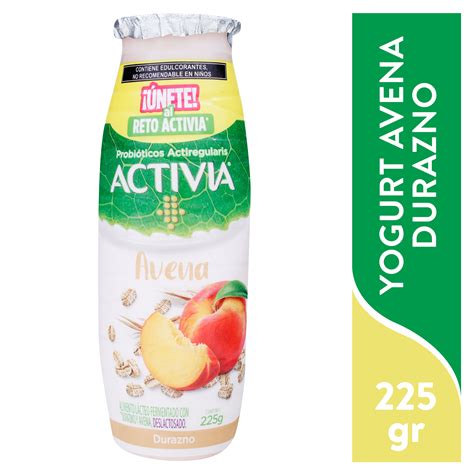 Comprar Yogurt Activia Avena Durazno 225gr Walmart Guatemala