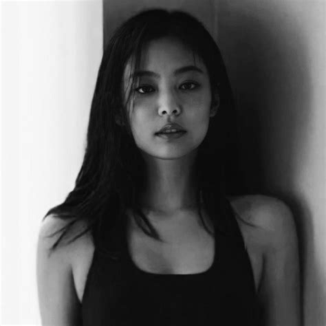 Jen Dark Icon Jennie Blackpink Icon Blackandwhite Details