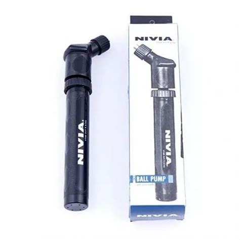 Polo Neck Black Nivia Ball Pump Double Action At Rs 165piece In New