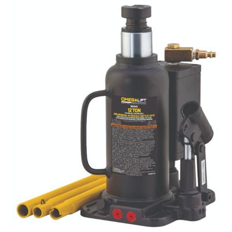 Omega C Ton Air Hydraulic Bottle Jack From Shoptoolsoutlet