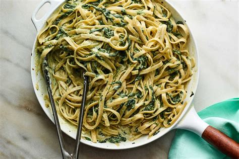 Creamed Spinach Pasta Recipe