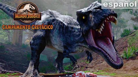 Desatando Una Batalla T Rex Jurassic World Campamento CretÁcico