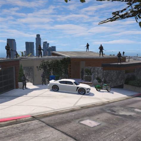 Franklin House Full Security 2022 1 0 GTA 5 Mod