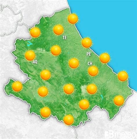 Meteo Abruzzo Previsioni Nord Centro Sud 3B Meteo