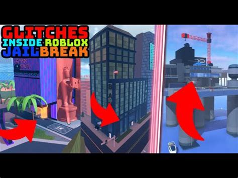 USEFULL GLITCHES INSIDE ROBLOX JAILBREAK YouTube