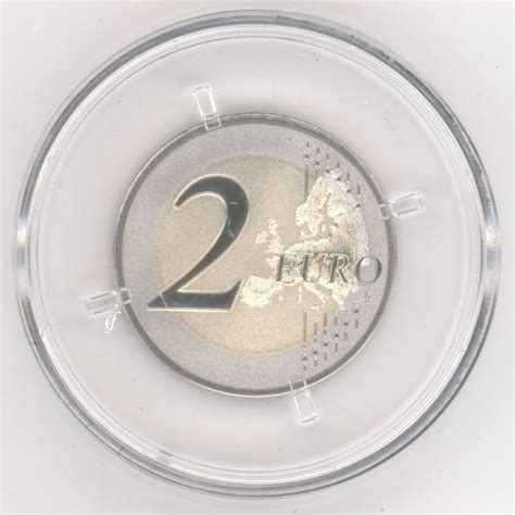 2 Euro Gedenkmünze Frankreich 2024 Eiffelturm Reverse Proof eurofischer