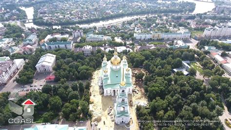 Пенза (аэросъемка центра города)/Penza (aerial view of the city center ...