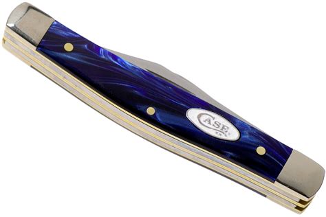 Case Medium Stockman Blue Pearl Kirinite 23442 10344 SS Pocket Knife