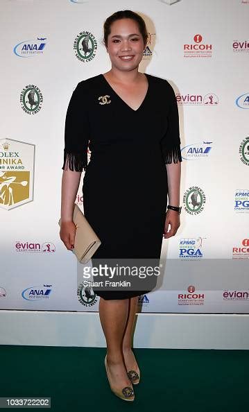 Ariya Jutanugarn of Thailand poses for a picture at the RAMA awards ...