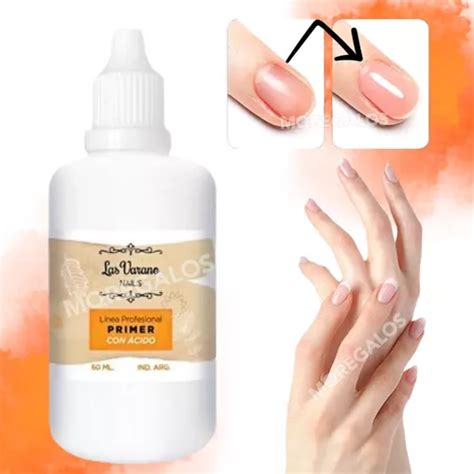 Primer Con Acido En Gotero Las Varano 60 Ml Uñas Esculpidas MercadoLibre