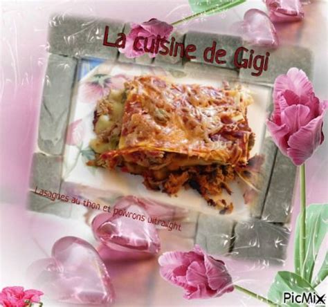 Lasagnes Au Thon Et Poivrons Ultralight La Cuisine De Gigi