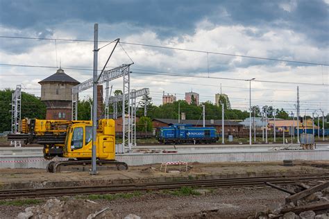 Manewry Na Przebudowywanej Stacji Wrp World Rail Photo