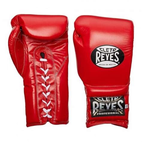 Guantes De Box Cleto Reyes Para Entrenamiento En 12 Y 14 Oz De Agujetas