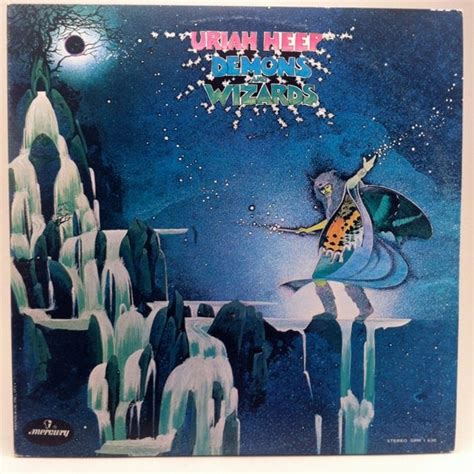 Uriah Heep Demons and Wizards Vinyl Record by vintagebaronrecords