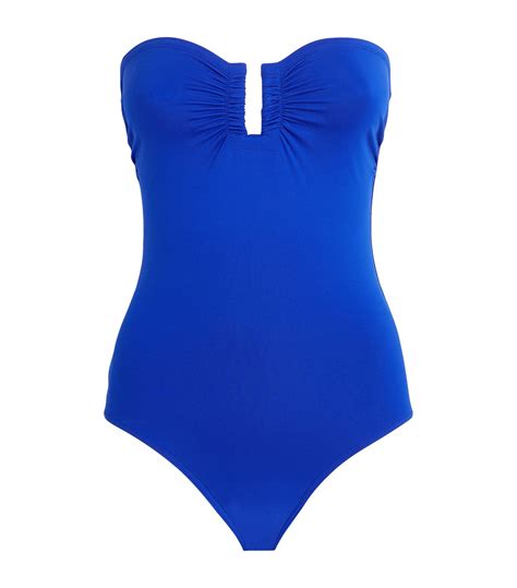 Womens Eres Blue Strapless Cassiopée Swimsuit Harrods Uk