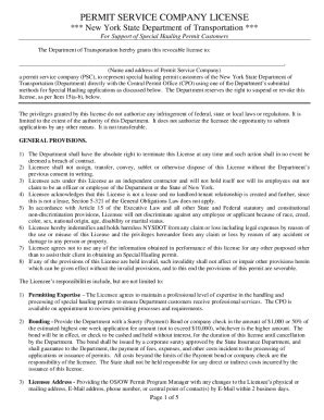 Fillable Online Permit Applications Forms And Information Fax Email