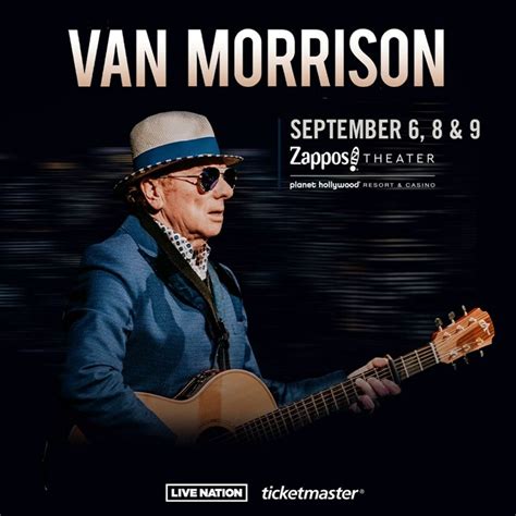 Van Morrison Announces 2023 Las Vegas Run at Zappos Theater at Planet ...