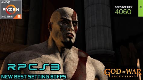 God Of War Ascension New Best Setting 60FPS Amd Ryzen 5 7500F