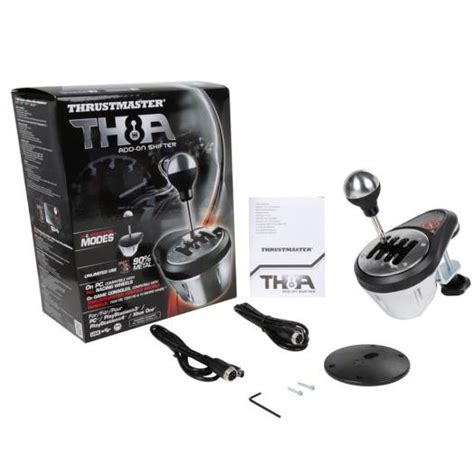 Thrustmaster TH8A Add-On Shifter, 360° Adjustable Clamping System ...