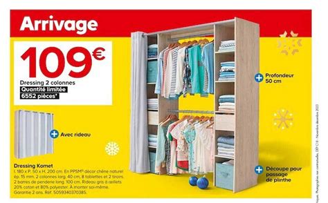 Promo Dressing Colonnes Komet Chez Castorama Icatalogue Fr